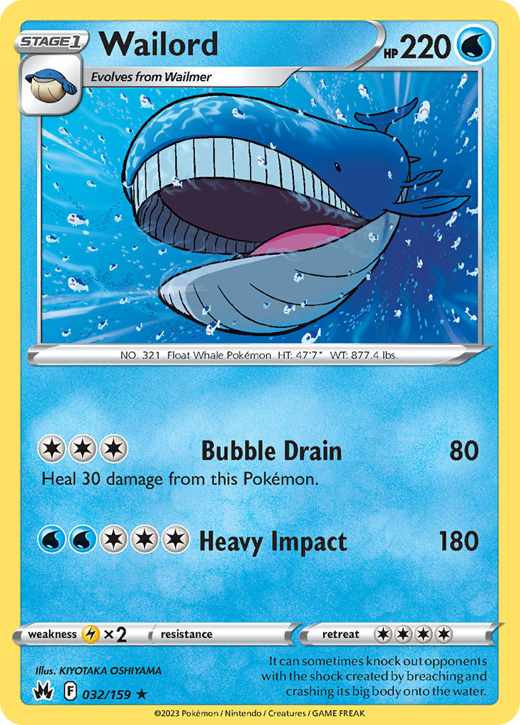 Wailord - 032/159 - Scroll and Circuit Games